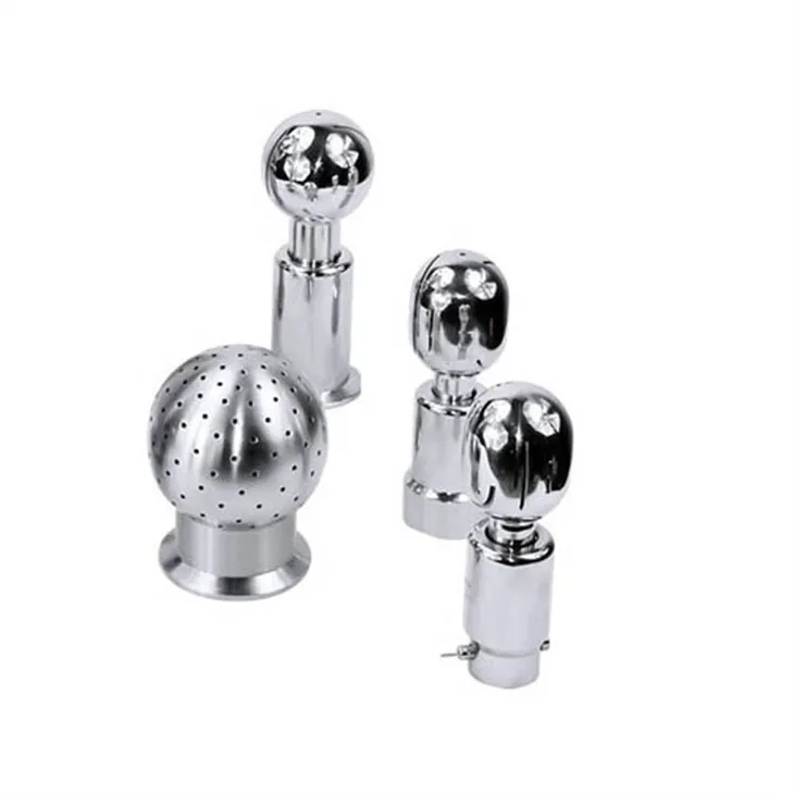 Bola de limpeza rotativa tipo dividida